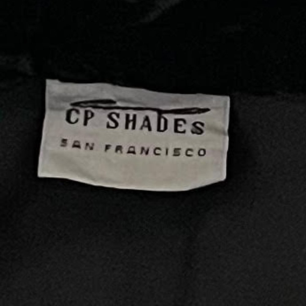 CP Shades Small Black Button Front Velvet Jacket Blazer - Picture 5 of 6